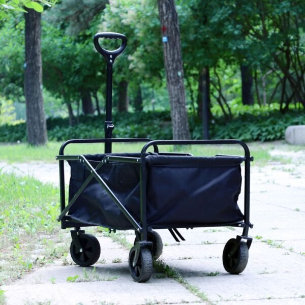 Outdoor Glamping Steel Frame Folding Camping Cart