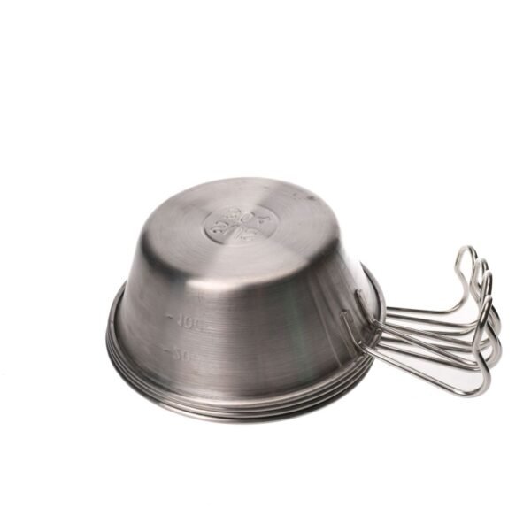 Outdoor Glamping Portable Stainless Steel Sierra Bowls Set - Image 6