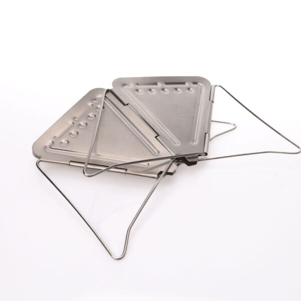 Exquisite Outdoor Camping Pour-over Coffee Stand Portable Stainless Steel Folding Funnel - Image 2