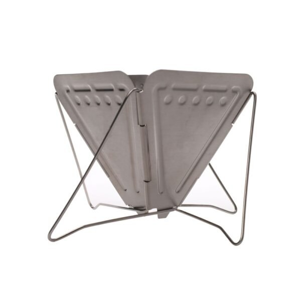 Exquisite Outdoor Camping Pour-over Coffee Stand Portable Stainless Steel Folding Funnel - Image 3