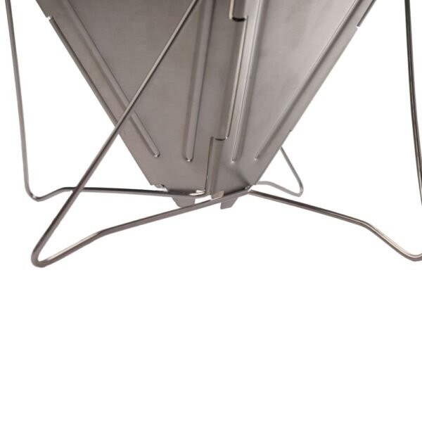 Exquisite Outdoor Camping Pour-over Coffee Stand Portable Stainless Steel Folding Funnel - Image 4