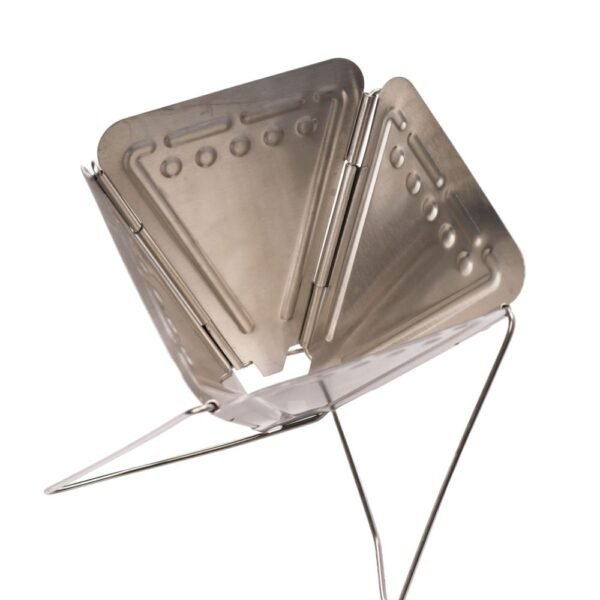Exquisite Outdoor Camping Pour-over Coffee Stand Portable Stainless Steel Folding Funnel - Image 5