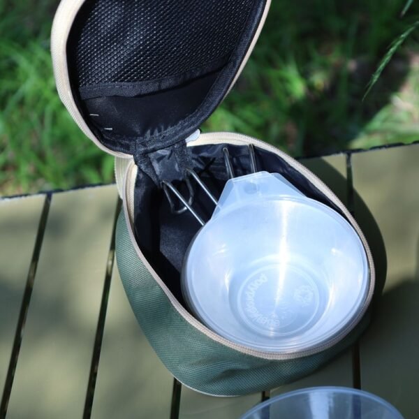 Outdoor Glamping Portable Stainless Steel Sierra Bowls Set