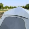 Popular Automatic Camping Tent Family Outdoor Glamping 2-IN-1 Tent with Canopy - Image 2