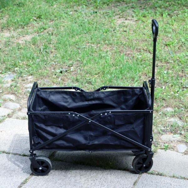 Outdoor Glamping Steel Frame Folding Camping Cart - Image 4