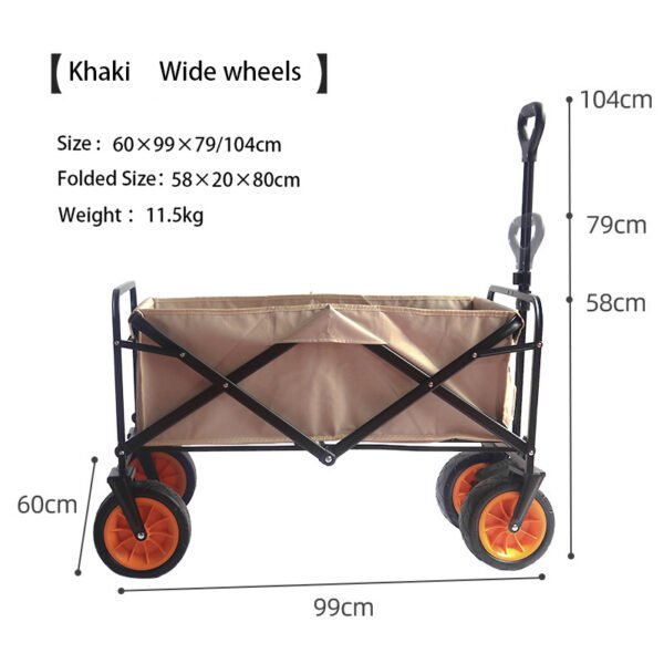 Buying High-Capacity All-Terrain Camping Wagon - Image 2