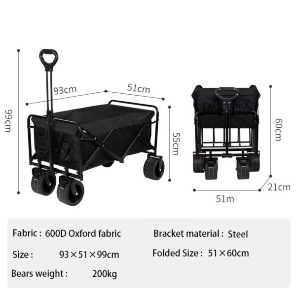 Buying High-Capacity All-Terrain Camping Wagon - Image 3