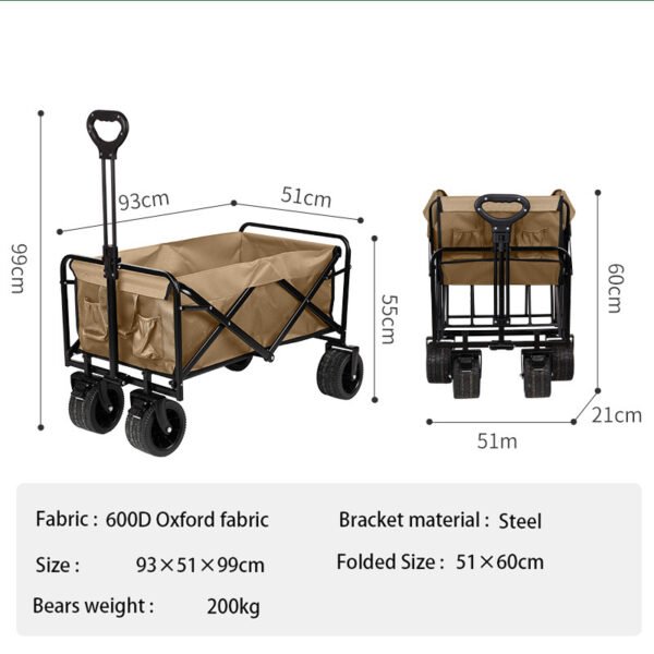 Buying High-Capacity All-Terrain Camping Wagon - Image 5