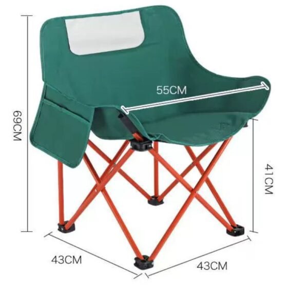 Outdoor Clamping Sturdy Folding Moon Chair - Image 6